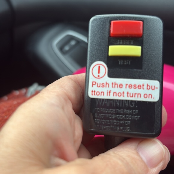 CHI Air Pink Ceramic Hair Dryer with power cord (tested and works!) - Picture 7 of 9